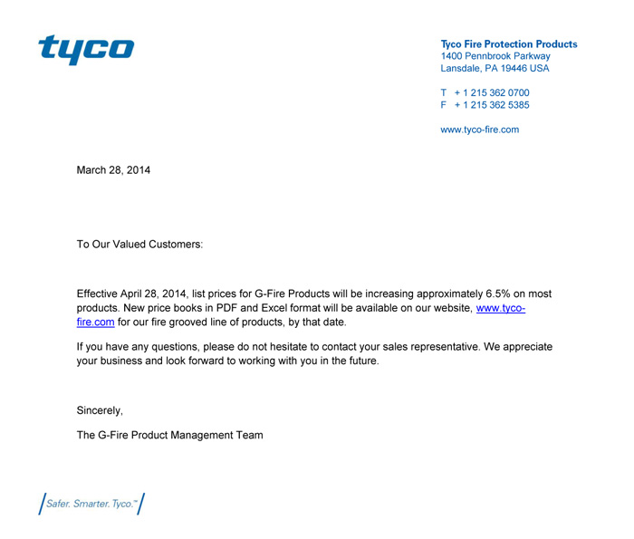 Price Increase Announcement To Customers Gallery Download Cv Letter And Format Sle Letter Price Increase Email Template